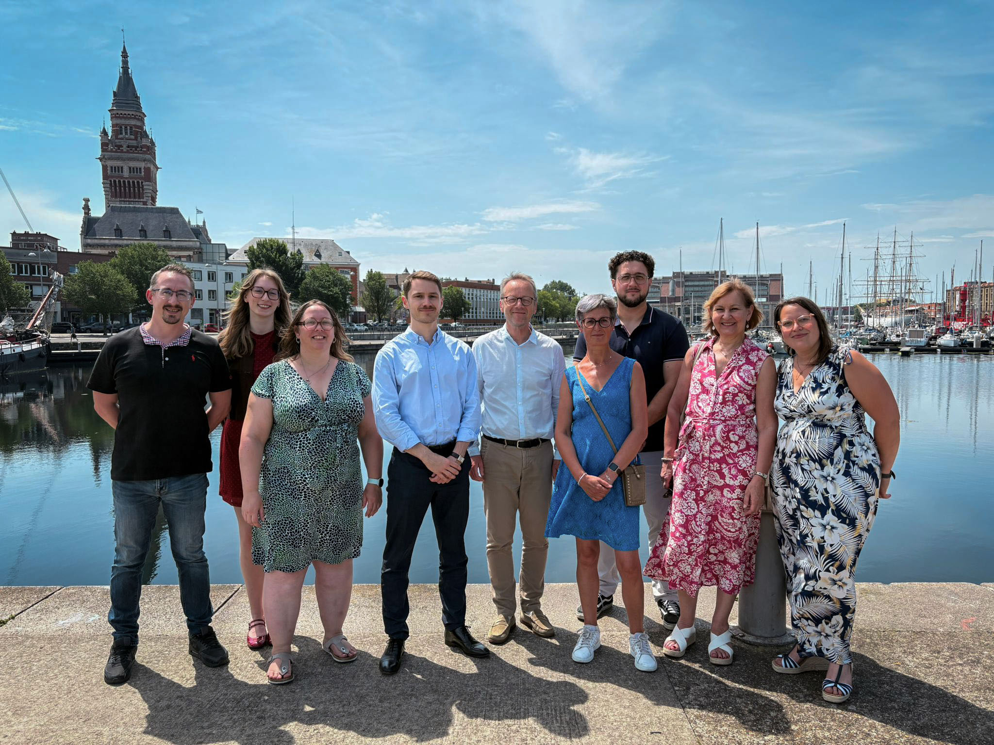 L'équipe des collaborateurs du cabinet d'expertise comptable Cogeflandre